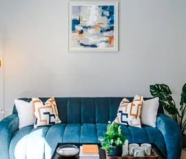 Blue Sofa